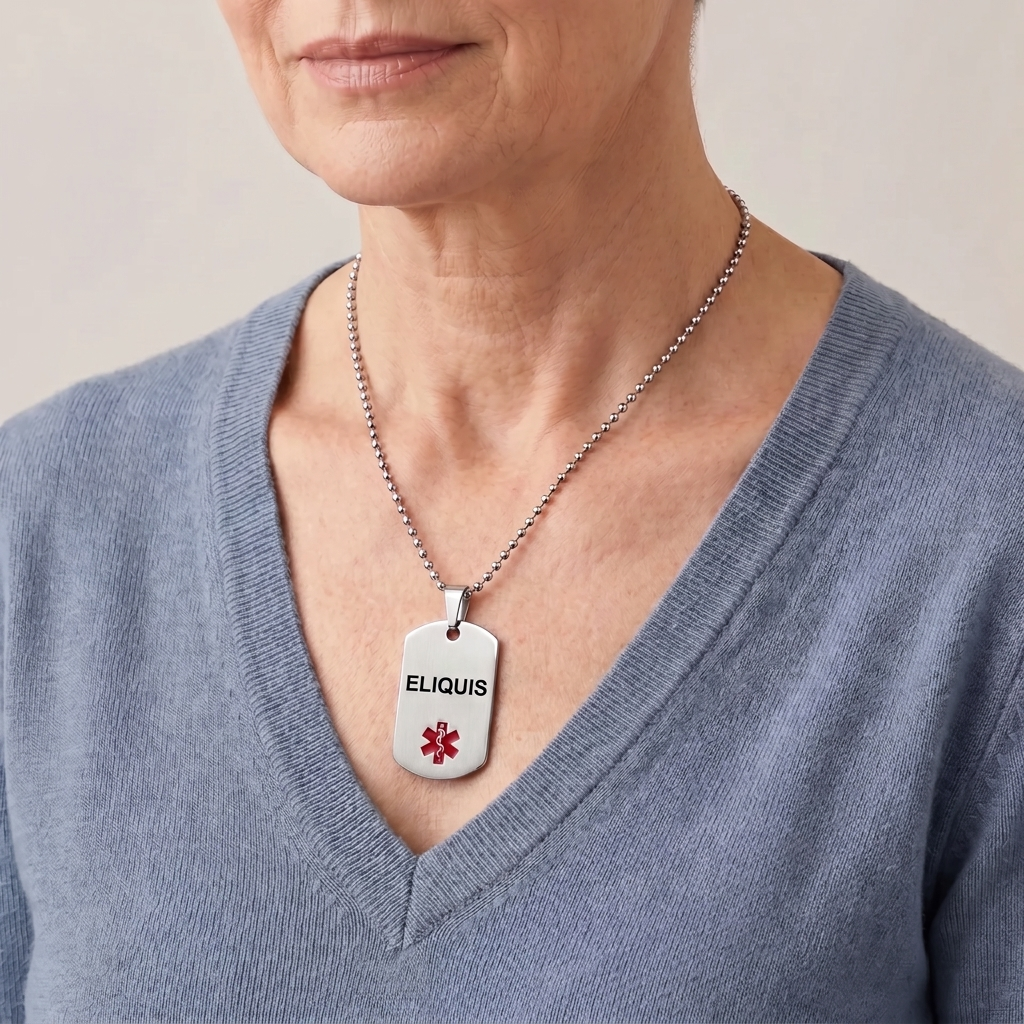 Collier Médical Eliquis