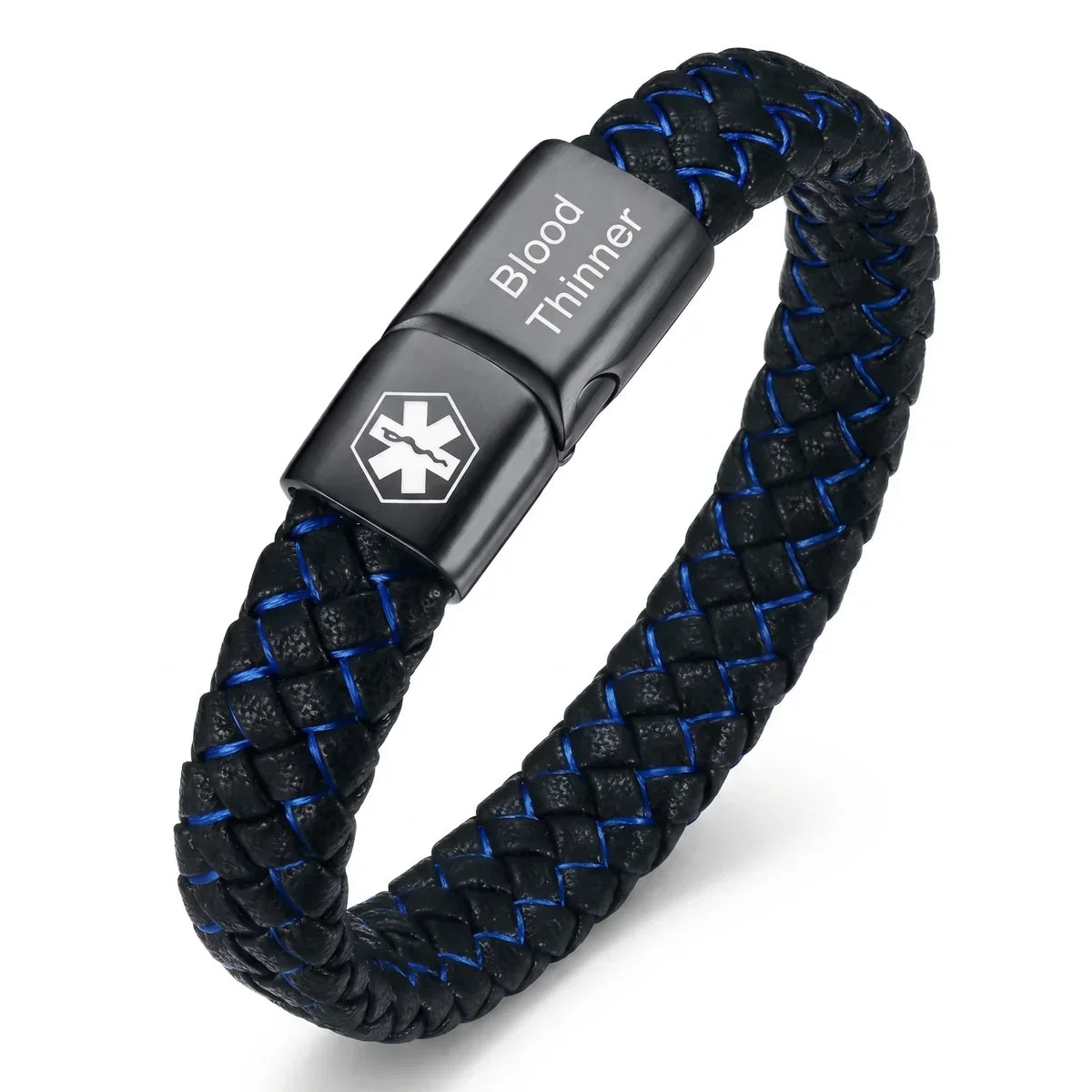 Bracelet Médical Anticoagulant pour hommes