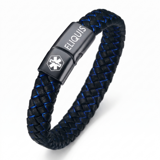 Bracelet d'alerte médicale Eliquis