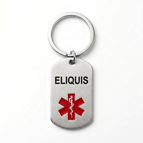 Porte-clés Eliquis