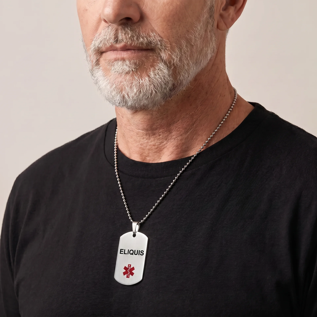 Collier Médical Eliquis
