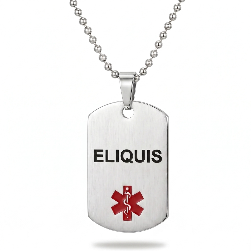 Collier Médical Eliquis
