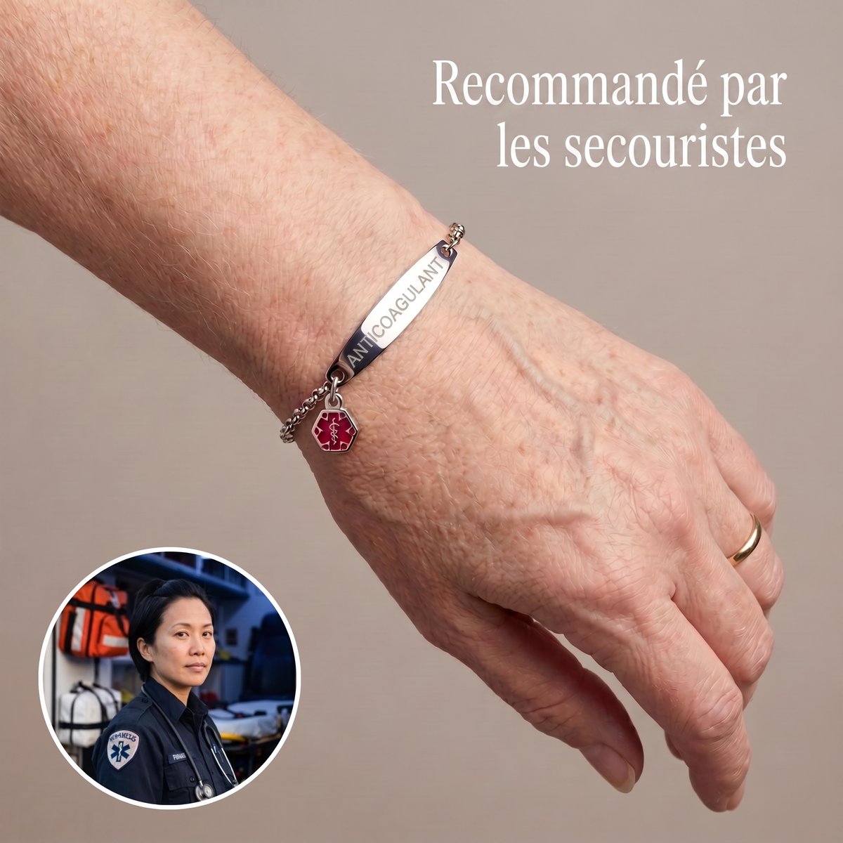 Bracelet Anticoagulant