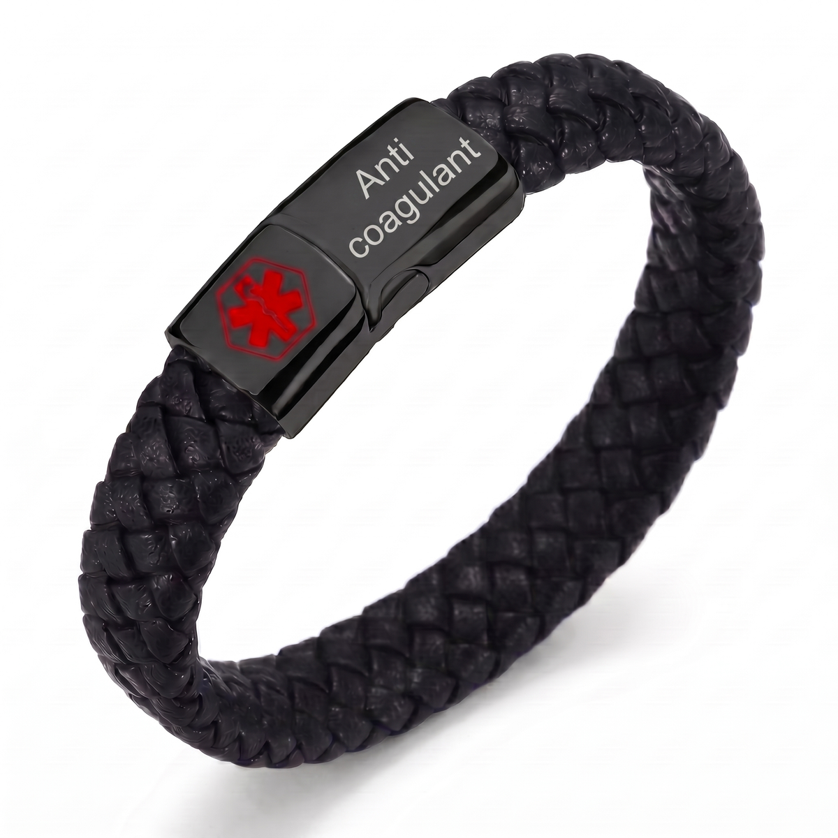 Bracelet Médical Anticoagulant pour hommes