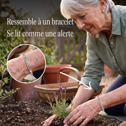 Bracelet Médical Anticoagulant