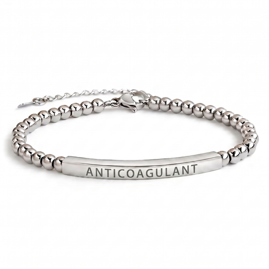 Bracelet Médical Anticoagulant