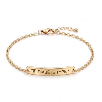 Bracelet Médical pour Diabète