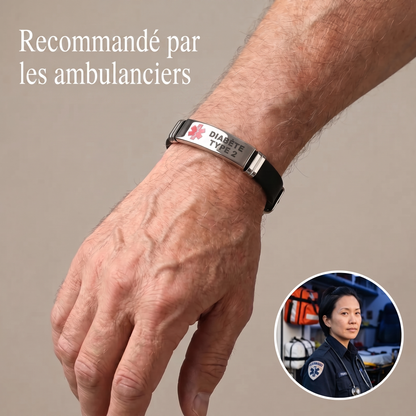 Bracelet Médical pour Diabète