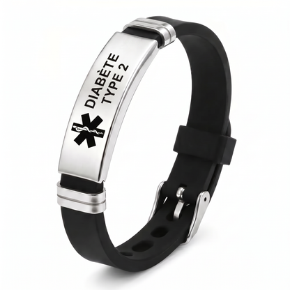 Bracelet Médical pour Diabète