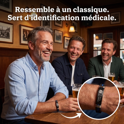 Bracelet Médical pour Diabète