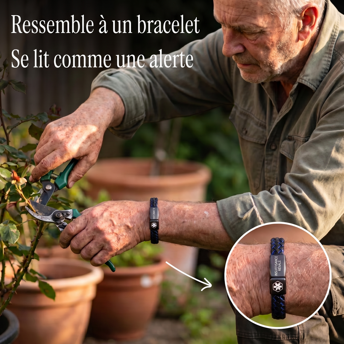 Bracelet pour Maladie Rénale Chronique (MRC)
