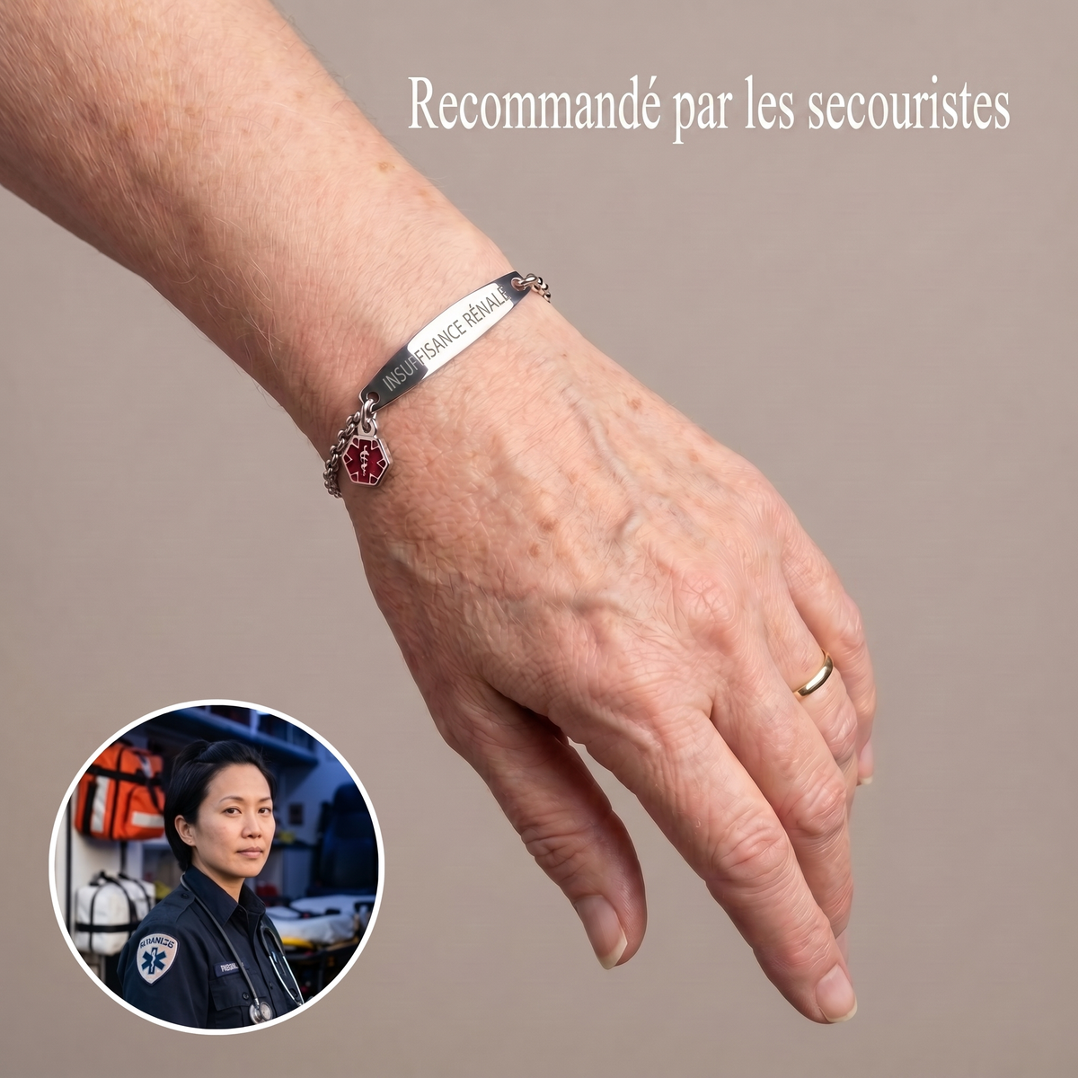 Bracelet pour Maladie Rénale Chronique (MRC)