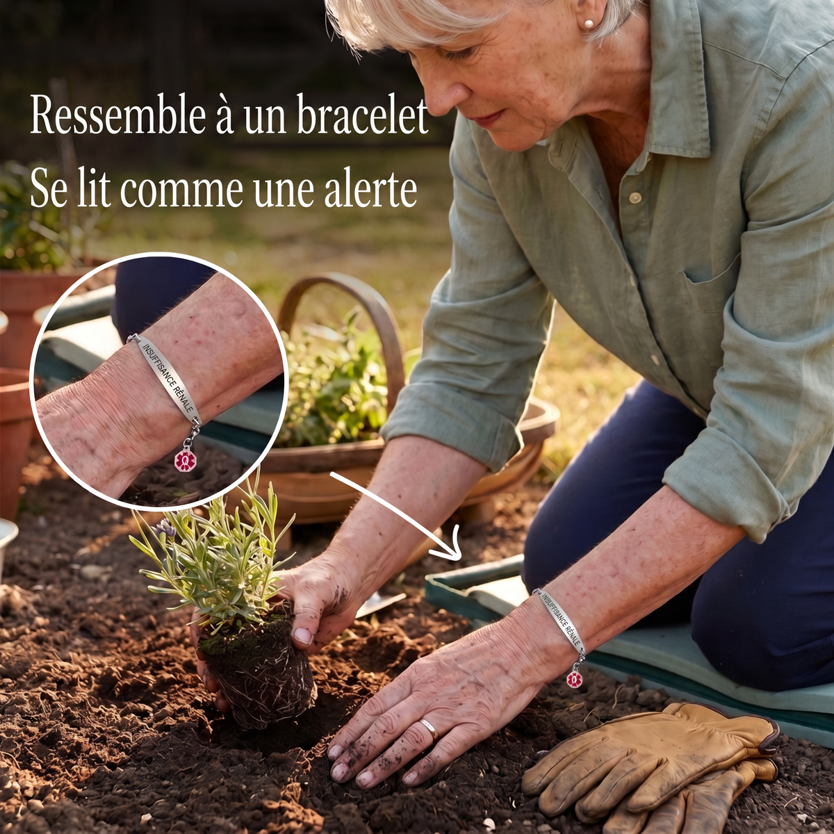 Bracelet pour Maladie Rénale Chronique (MRC)