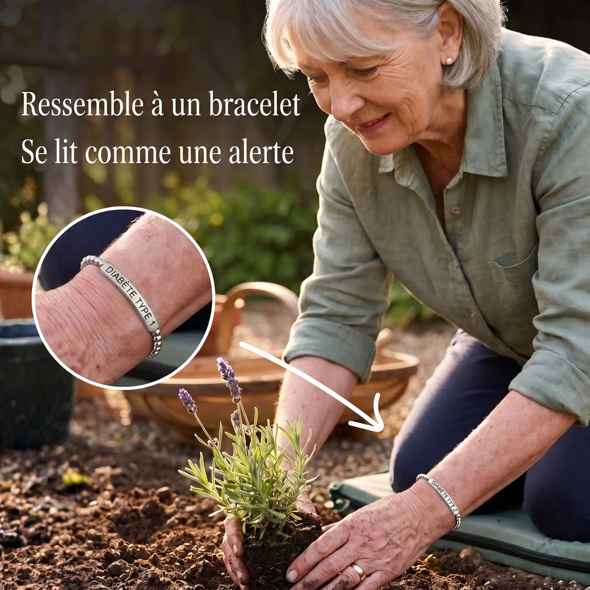 Bracelet Slim Diabète