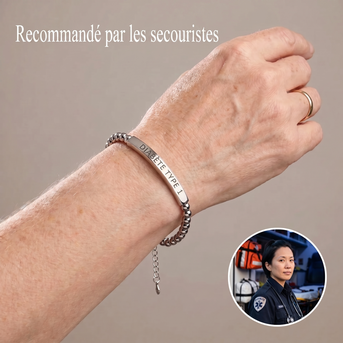 Bracelet Slim Diabète