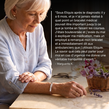 Bracelet Eliquis