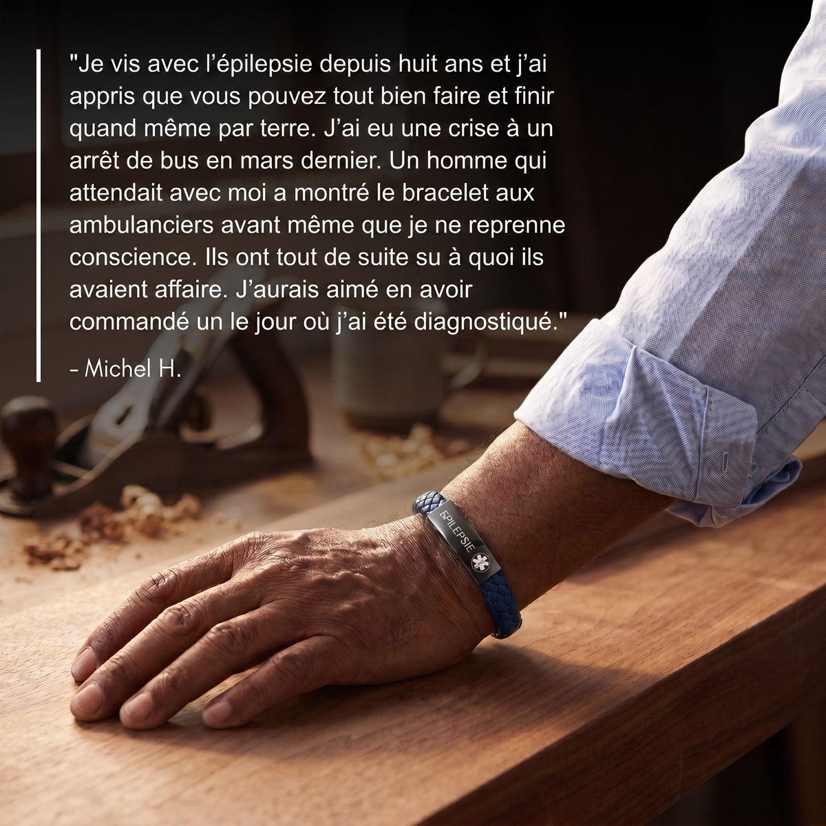 Bracelet Épilepsie