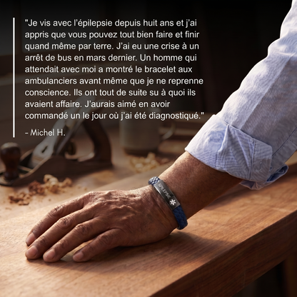 Bracelet Épilepsie