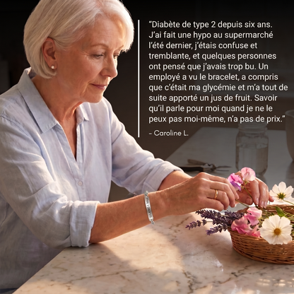 Bracelet Slim Diabète