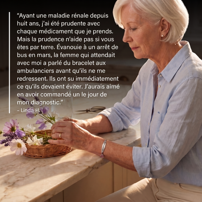 Bracelet pour Maladie Rénale Chronique (MRC)